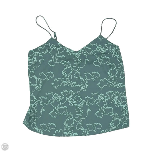 Blouse Sleeveless By Nine West In Green, Size: S