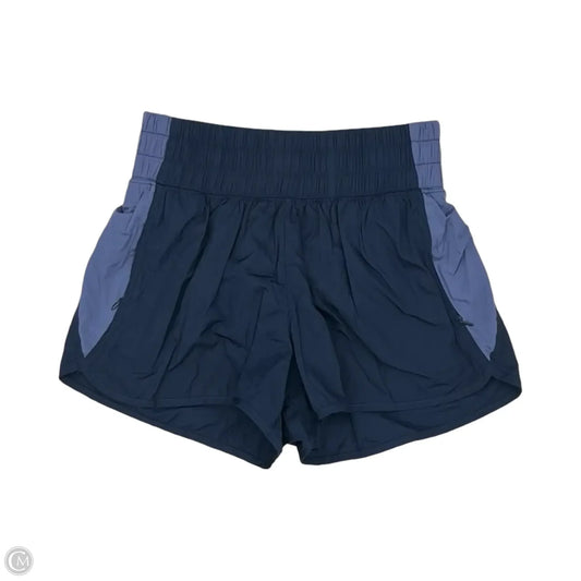 Athletic Shorts By Yogalicious In Blue, Size: S