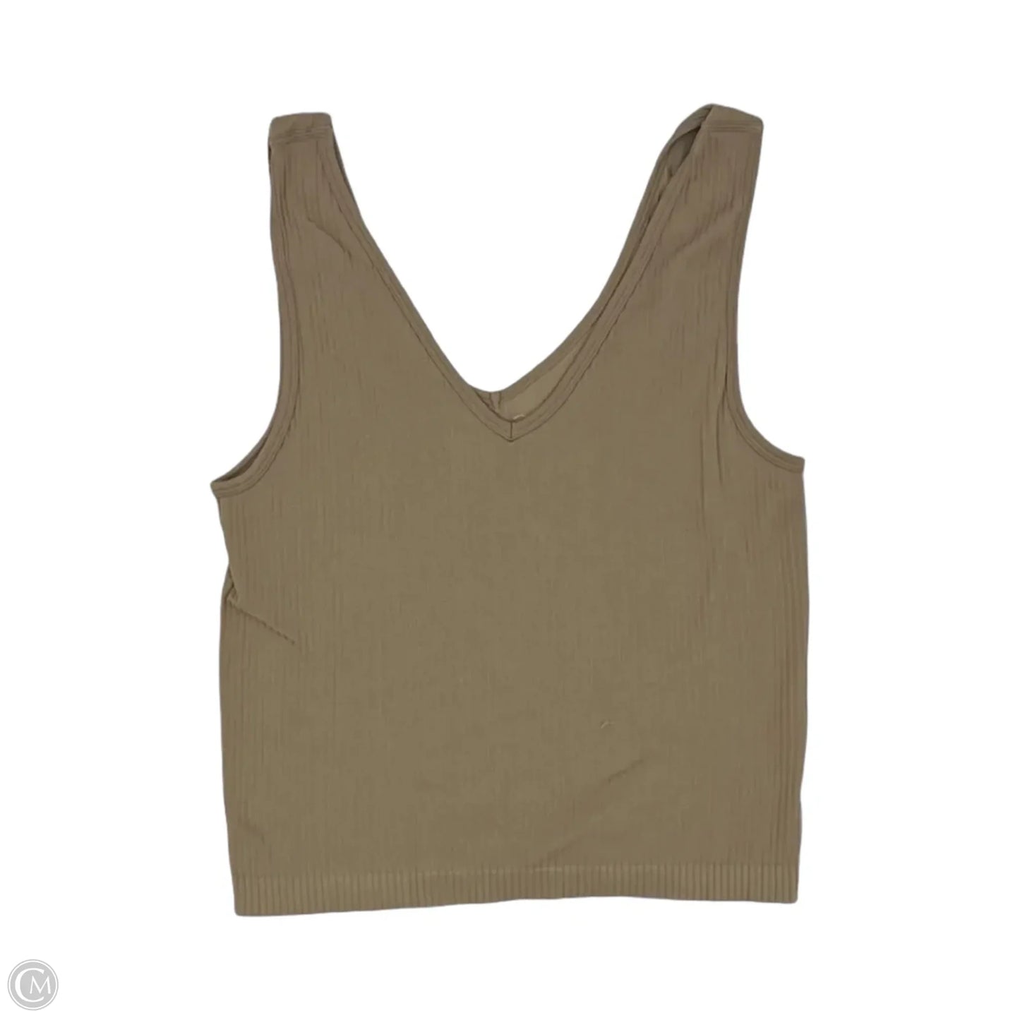 Tank Top By Cmf In Brown, Size: L