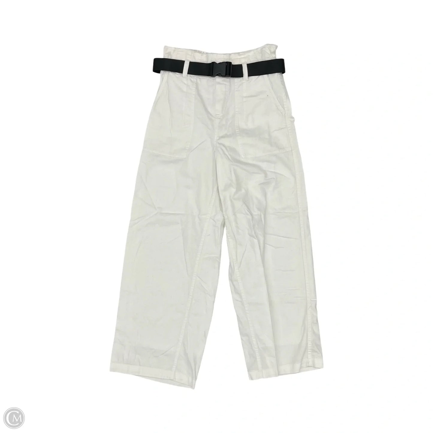 Pants Wide Leg By American Eagle In Cream, Size: Xs