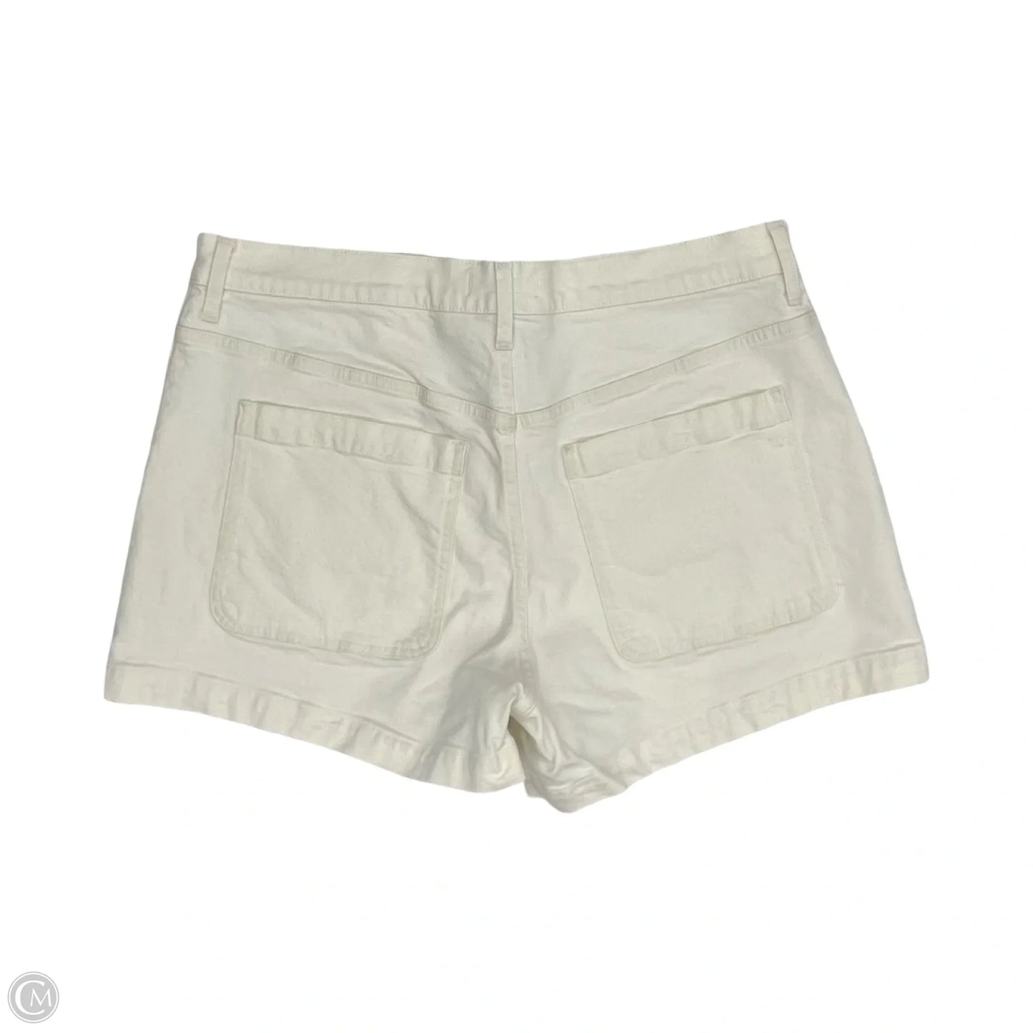 Shorts By Madewell In Cream Denim, Size: 16