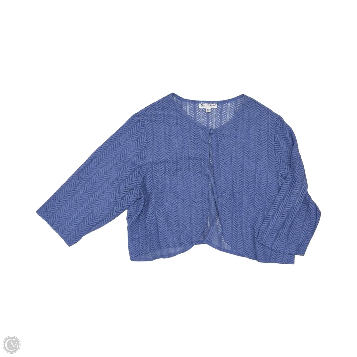 Bolero By Clothes Mentor In Blue, Size: 18