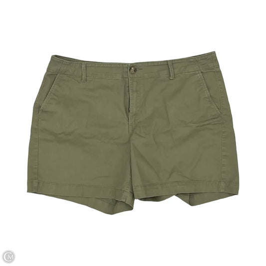Shorts By Loft In Green, Size: 16