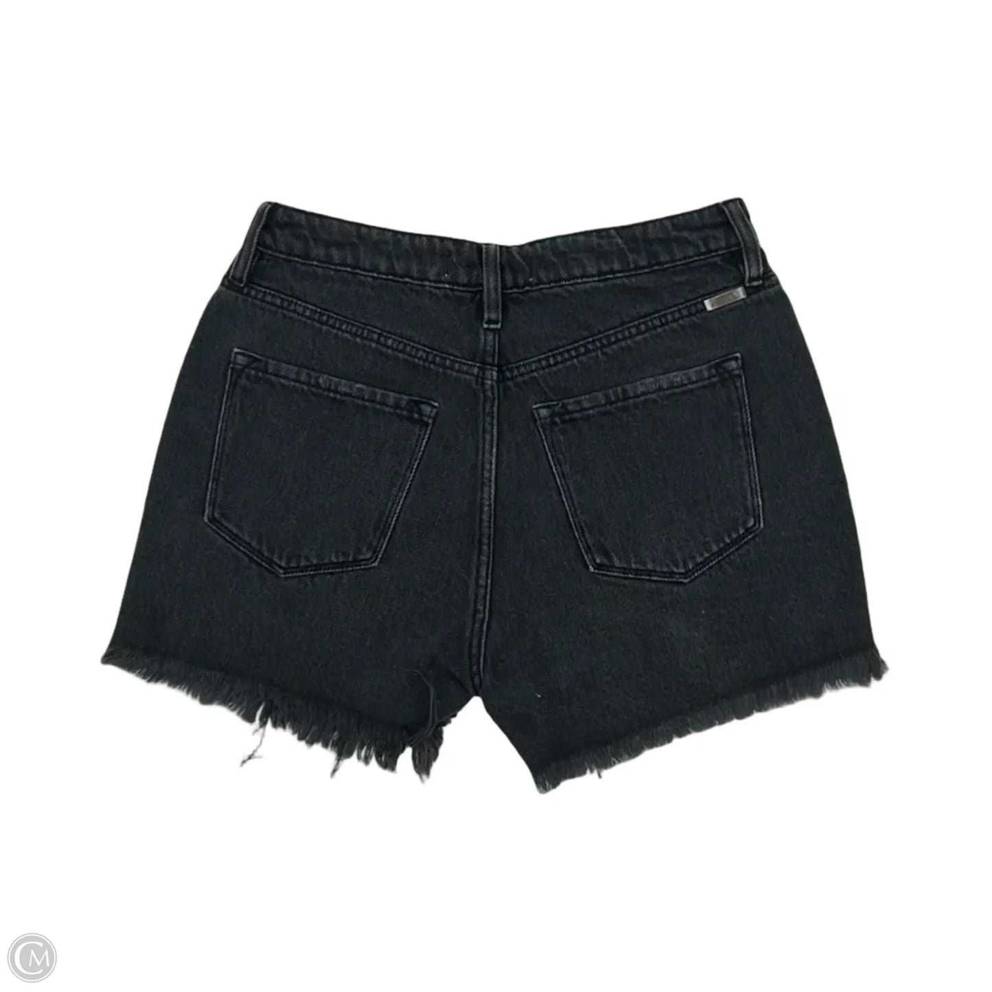 Shorts By Kancan In Black Denim, Size: 4