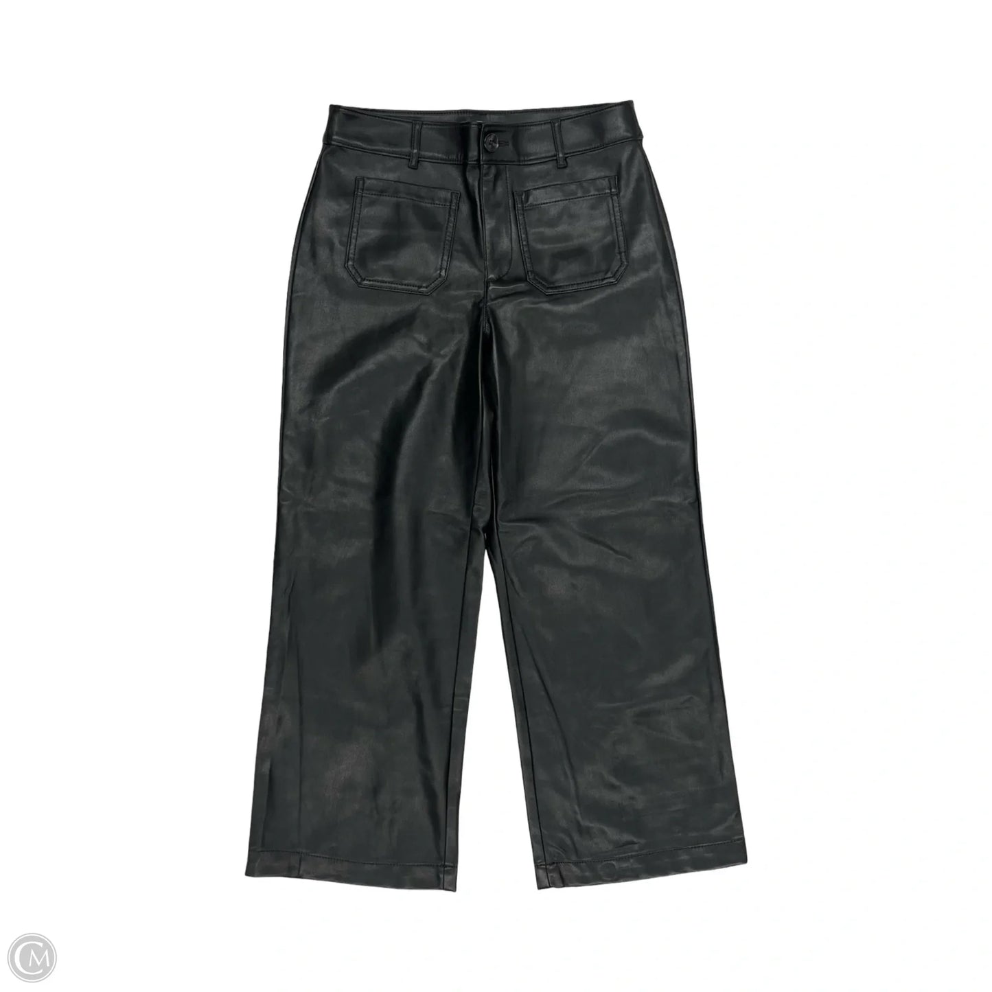 Pants Wide Leg By Loft In Black, Size: 4p