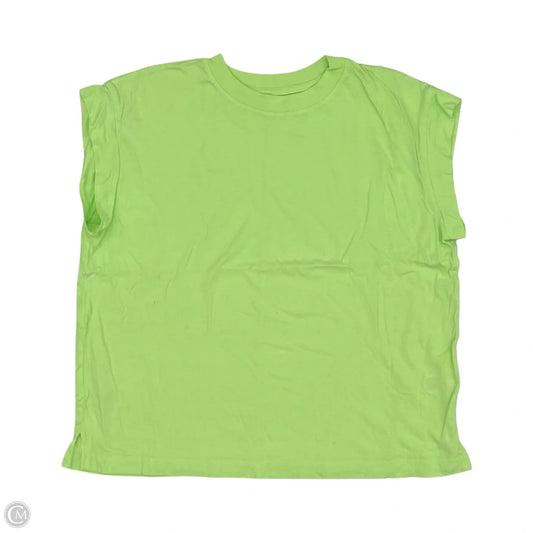 Top Short Sleeve By A New Day In Green, Size: M