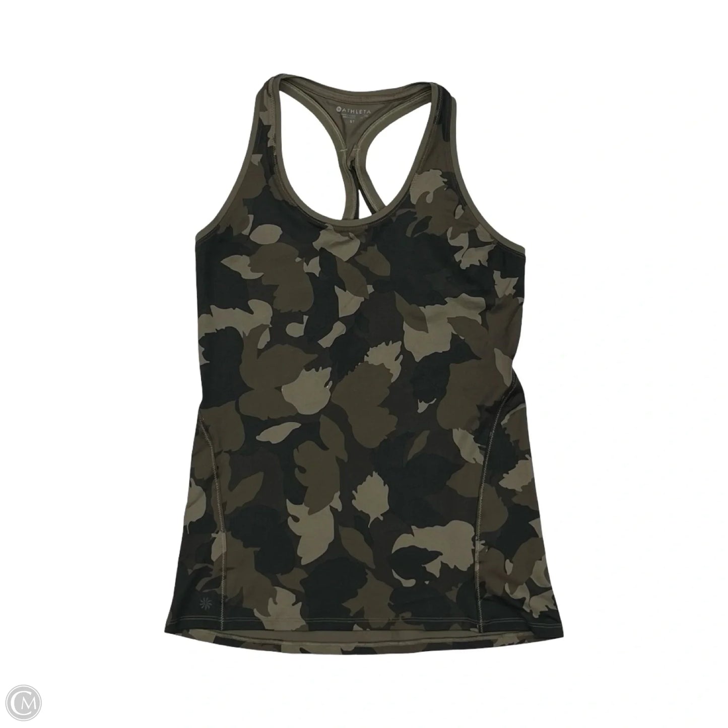 Athletic Tank Top By Athleta In Camouflage Print, Size: S