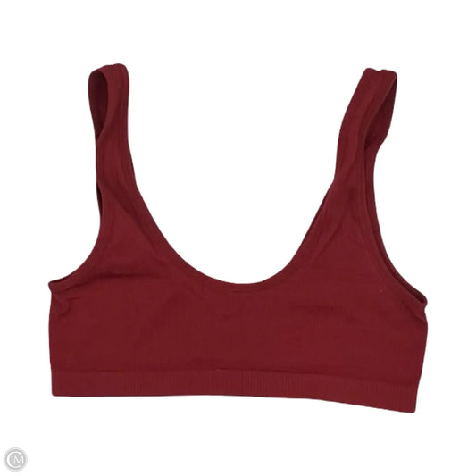 Bralette By Clothes Mentor In Red, Size: M