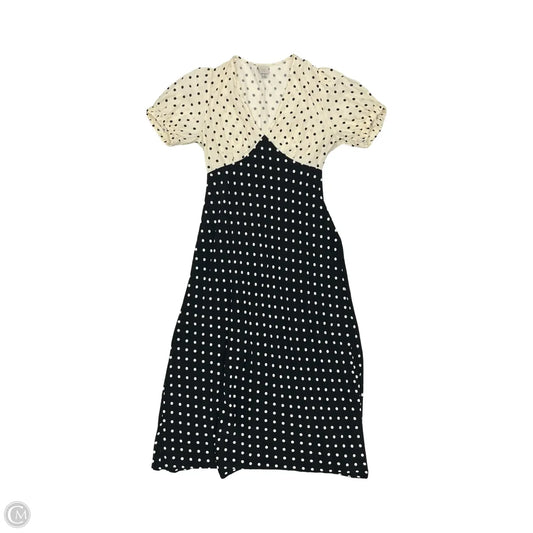Dress Party Midi By A New Day In Polkadot Pattern, Size: M