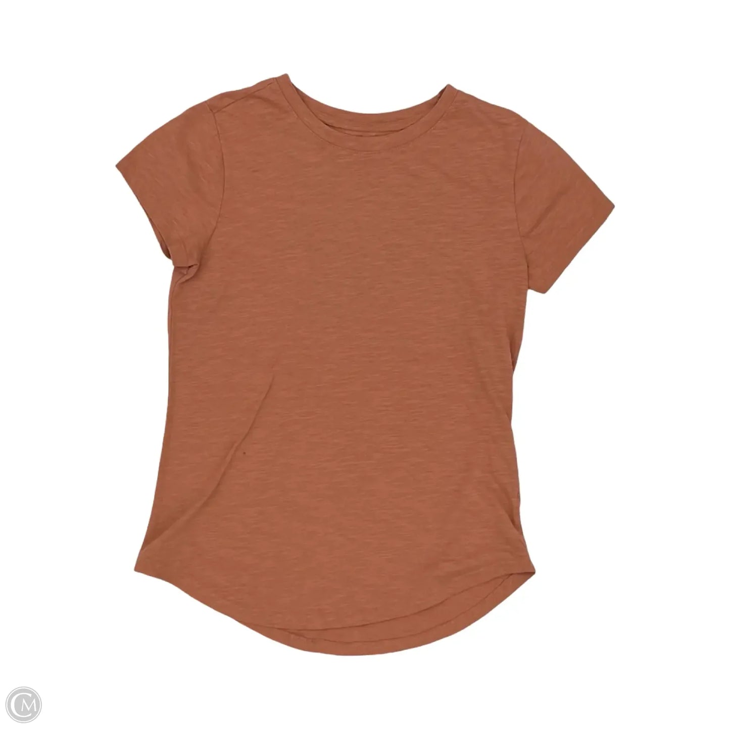 Top Short Sleeve By Sonoma In Orange, Size: S