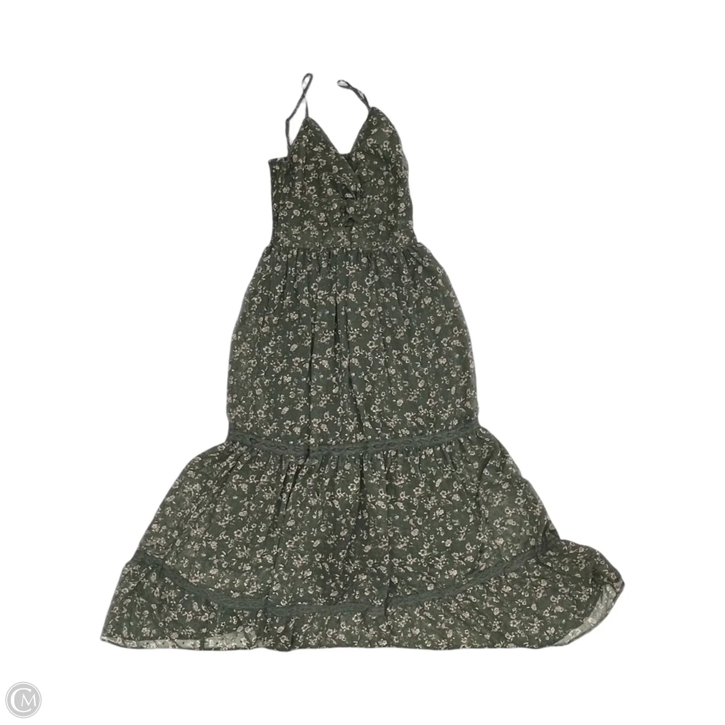 Dress Party Long By Angie In Floral Print, Size: M