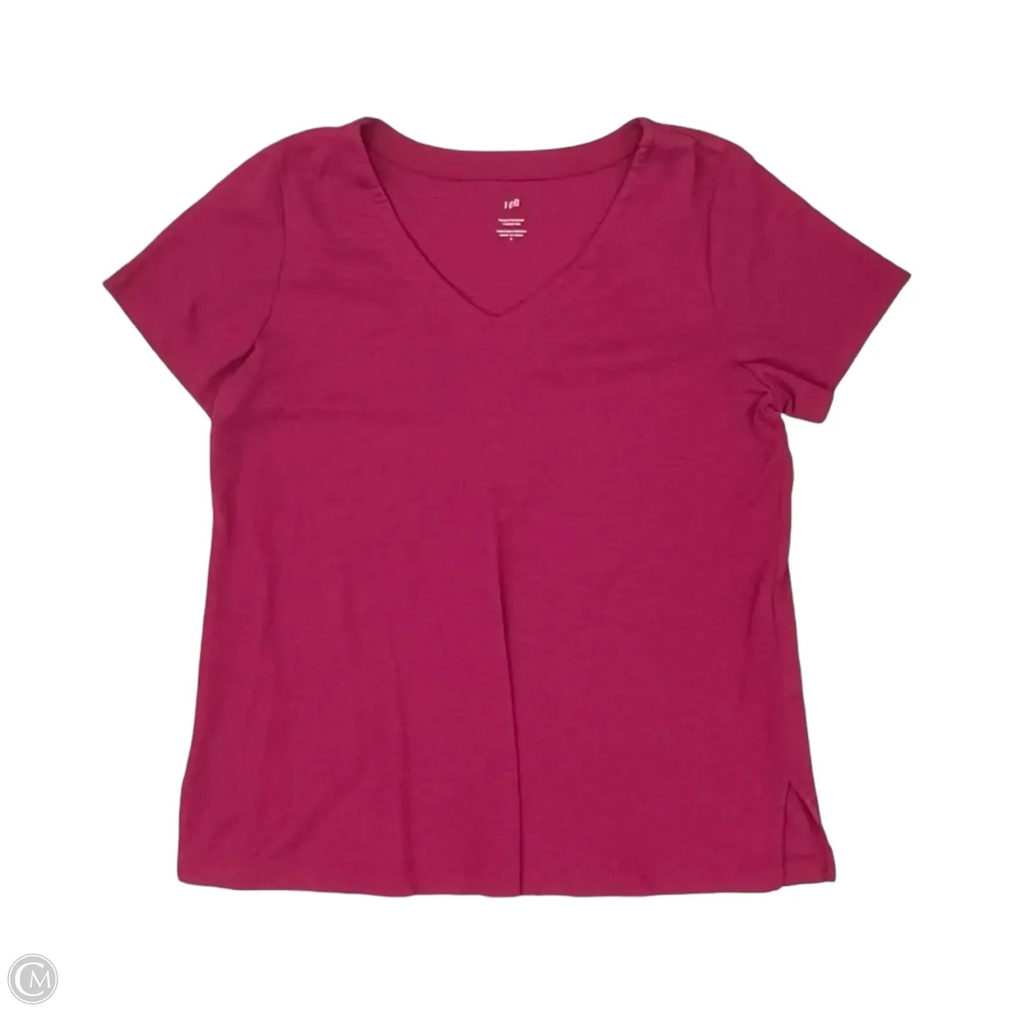 Top Short Sleeve By J. Jill In Pink, Size: M