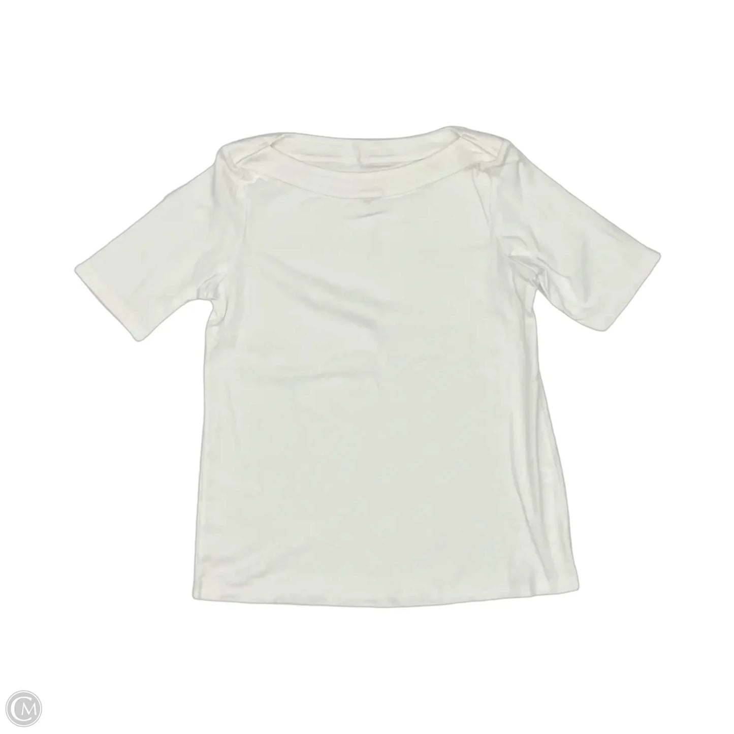 Top Short Sleeve By J. Jill In Cream, Size: S