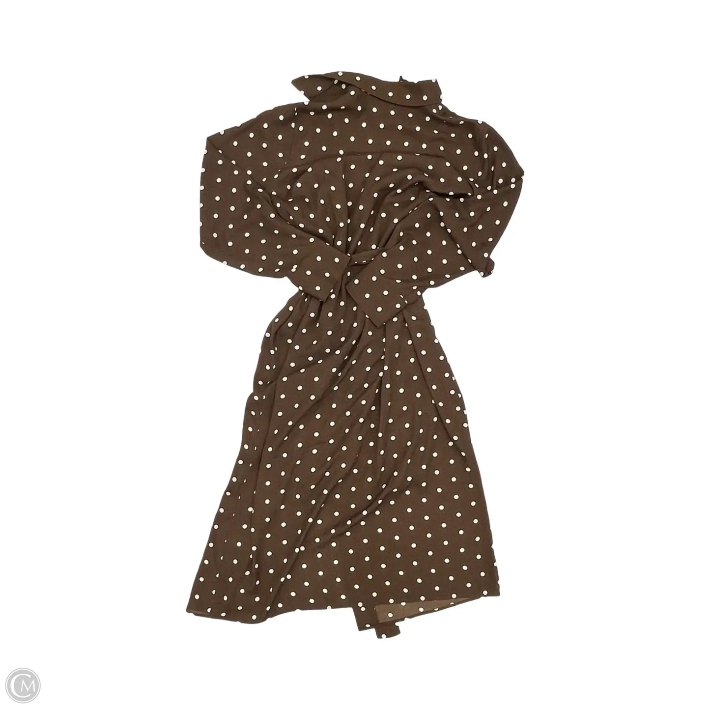 Dress Party Midi By Banana Republic In Polkadot Pattern, Size: M