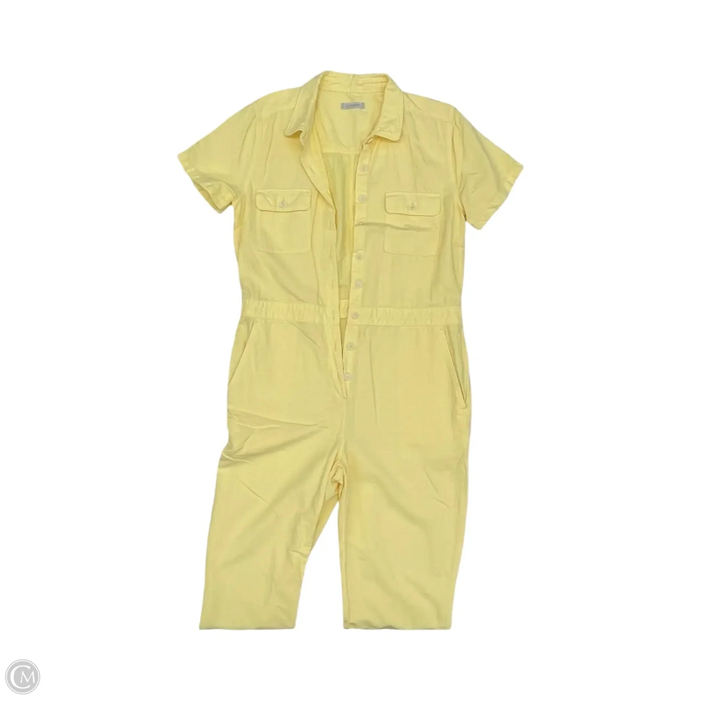 Jumpsuit By Clothes Mentor In Yellow, Size: M