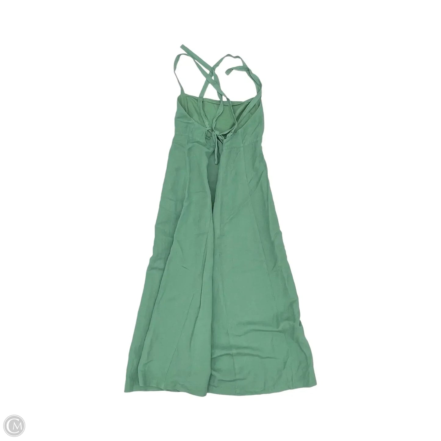 Dress Party Midi By Madewell In Green, Size: 8