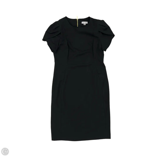 Dress Work By Calvin Klein In Black, Size: 12