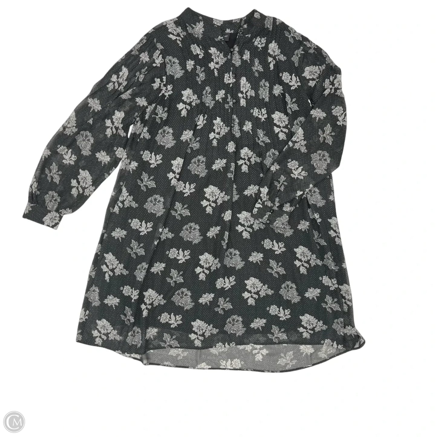 Dress Party Short By Lane Bryant In Black & Grey, Size: 18