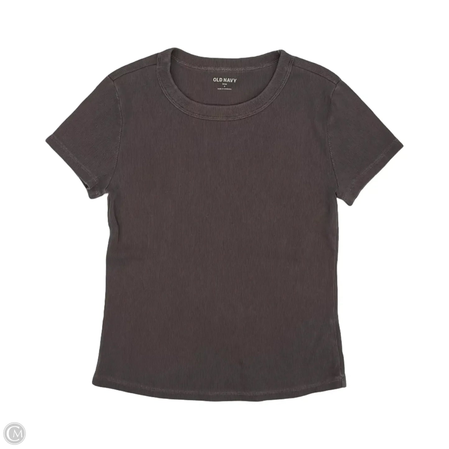 Top Short Sleeve By Old Navy In Brown, Size: S