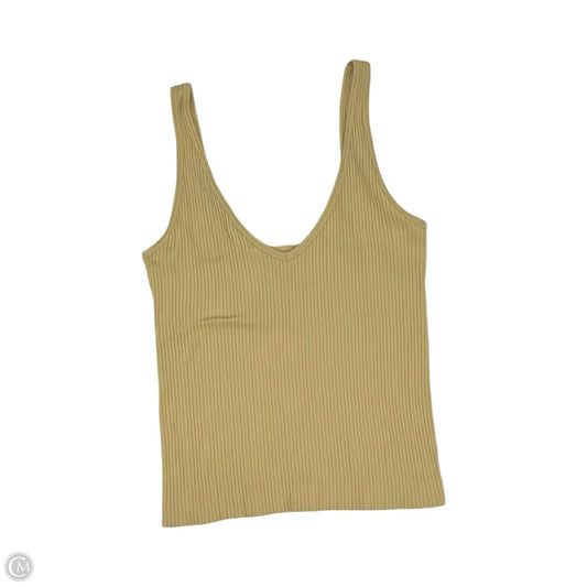 Tank Top By Aura In Tan, Size: S