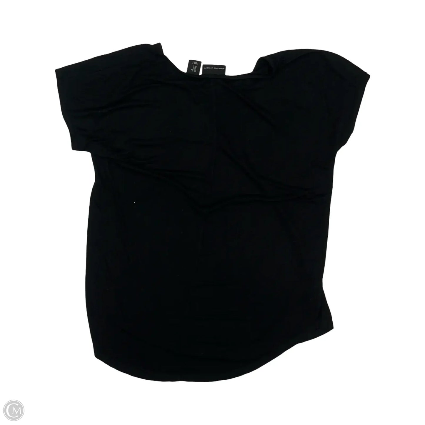 Top Short Sleeve By Cmf In Black, Size: Xs