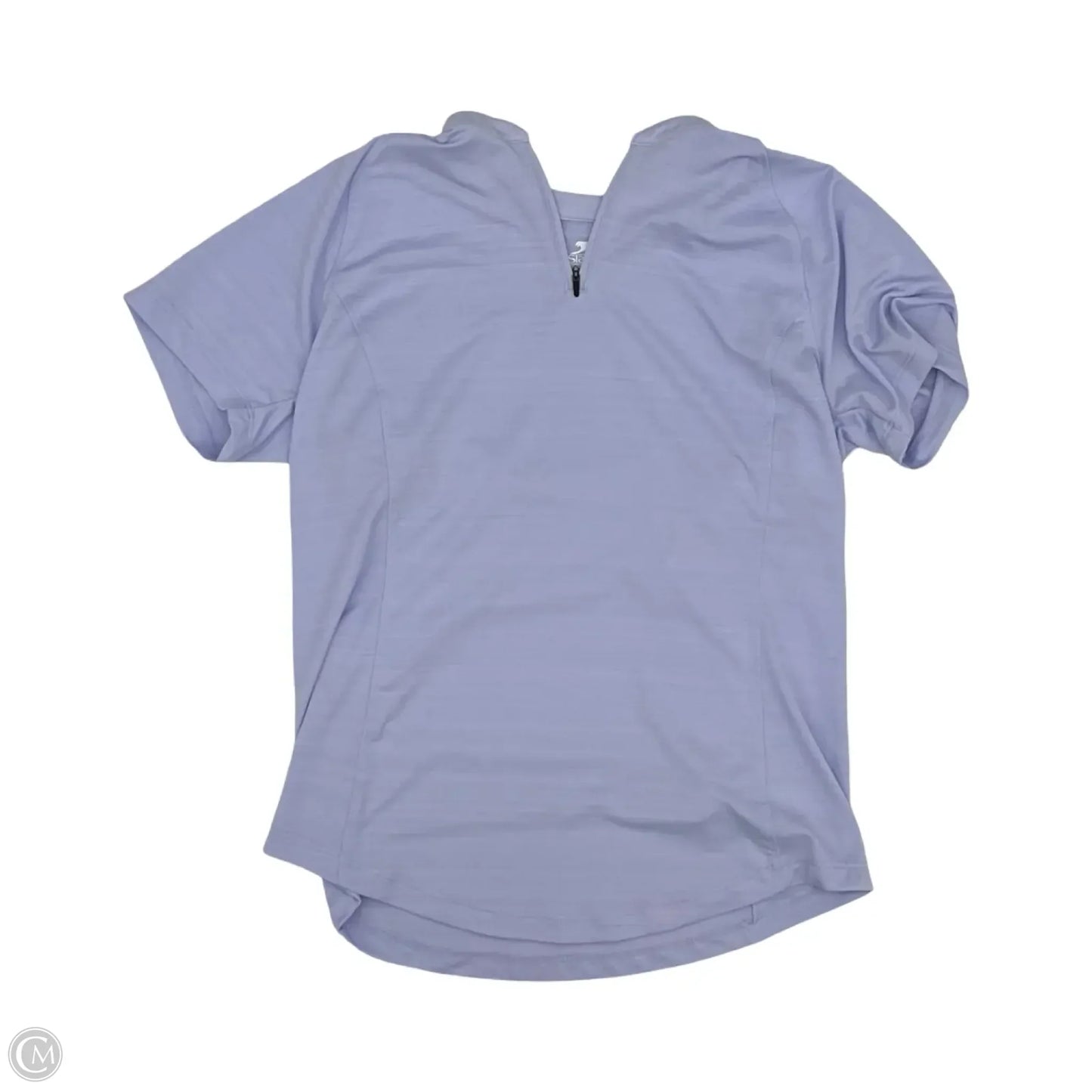 Athletic Top Short Sleeve By Slazenger In Blue, Size: Xs