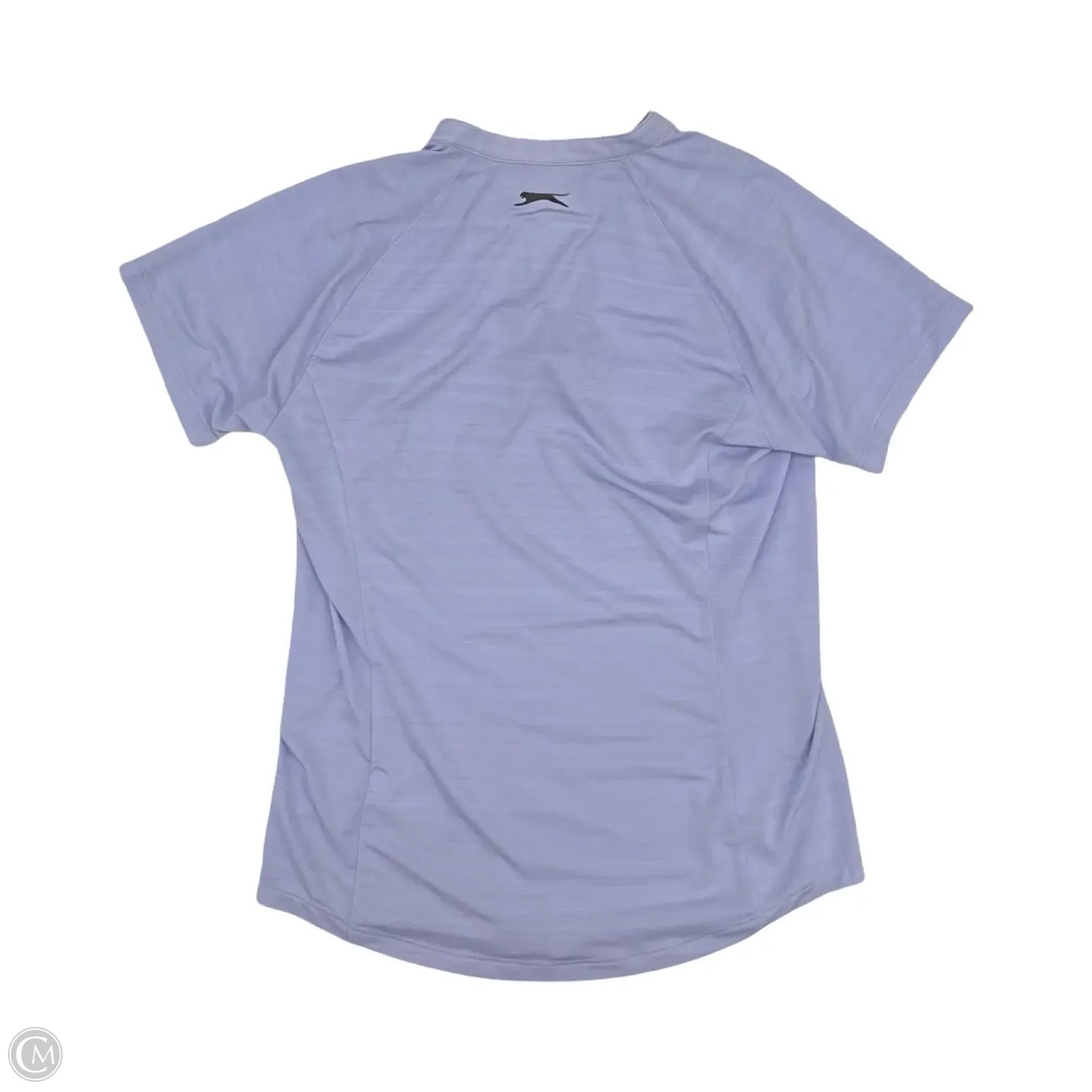 Athletic Top Short Sleeve By Slazenger In Blue, Size: Xs