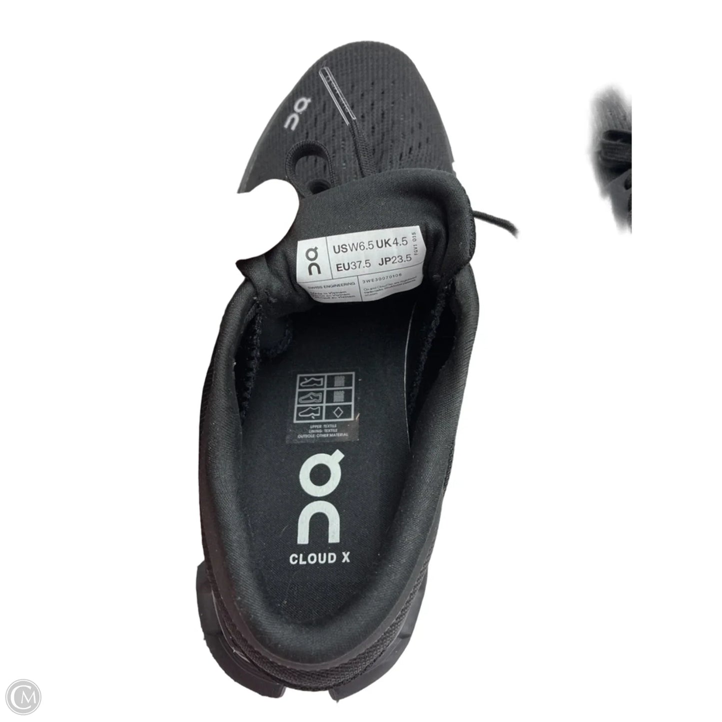 Shoes Athletic By On Cloud In Black, Size: 6.5