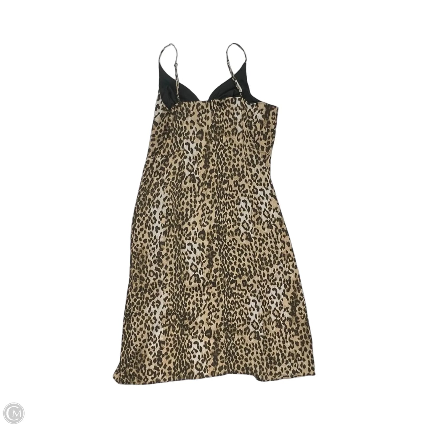 Dress Party Midi By Express In Leopard Print, Size: L