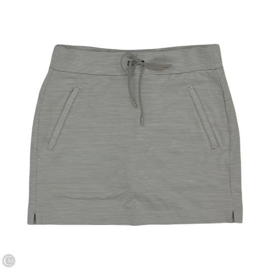 Athletic Skort By Athleta In Tan & White, Size: Xs