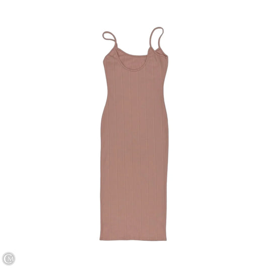 Dress Party Midi By Cmf In Pink, Size: S