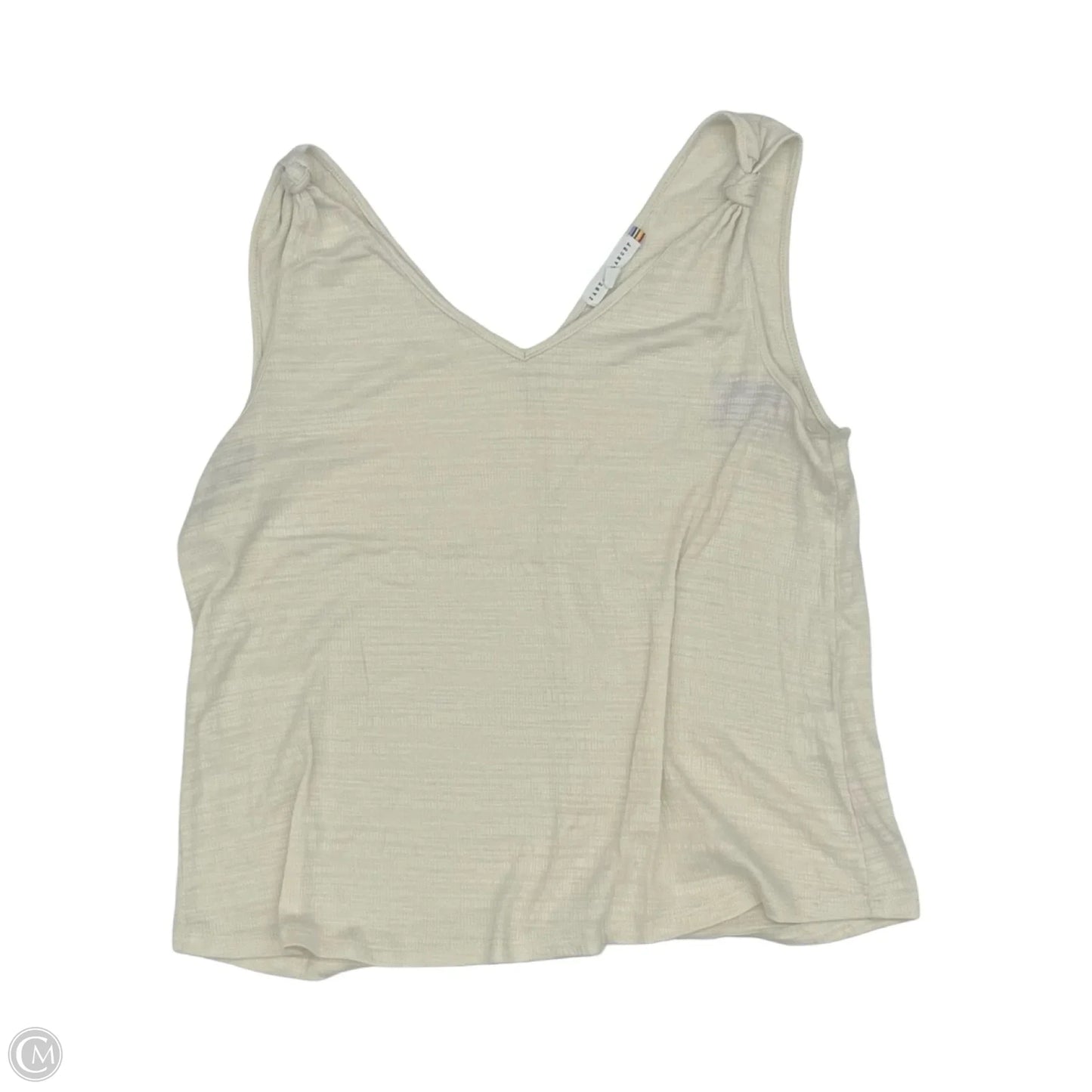 Top Sleeveless By Jane And Delancey In Cream, Size: M