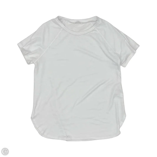 Top Short Sleeve By Cmf In White, Size: Xl