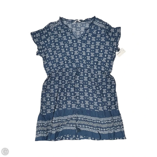 Dress Party Midi By Sonoma In Blue & Cream, Size: 6