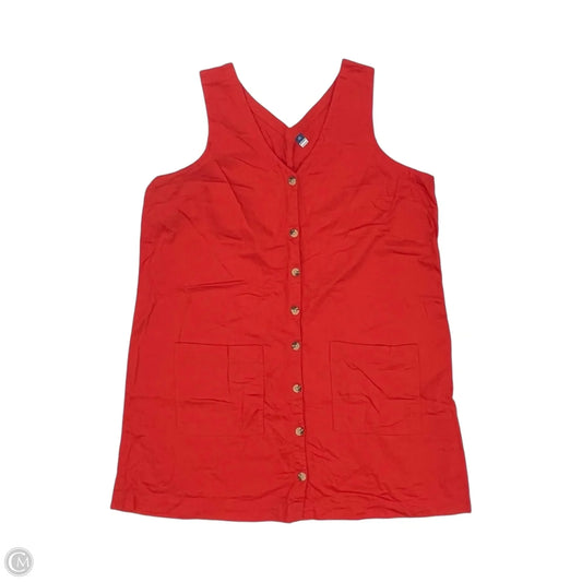 Dress Casual Short By Old Navy In Orange, Size: Xxl