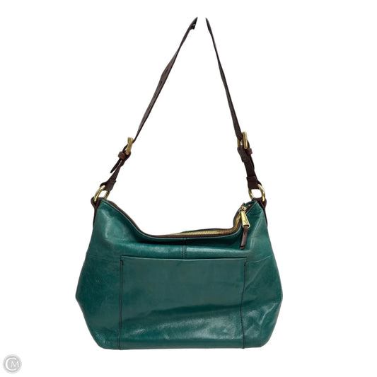 Handbag Leather By Hobo Intl, Size: Medium
