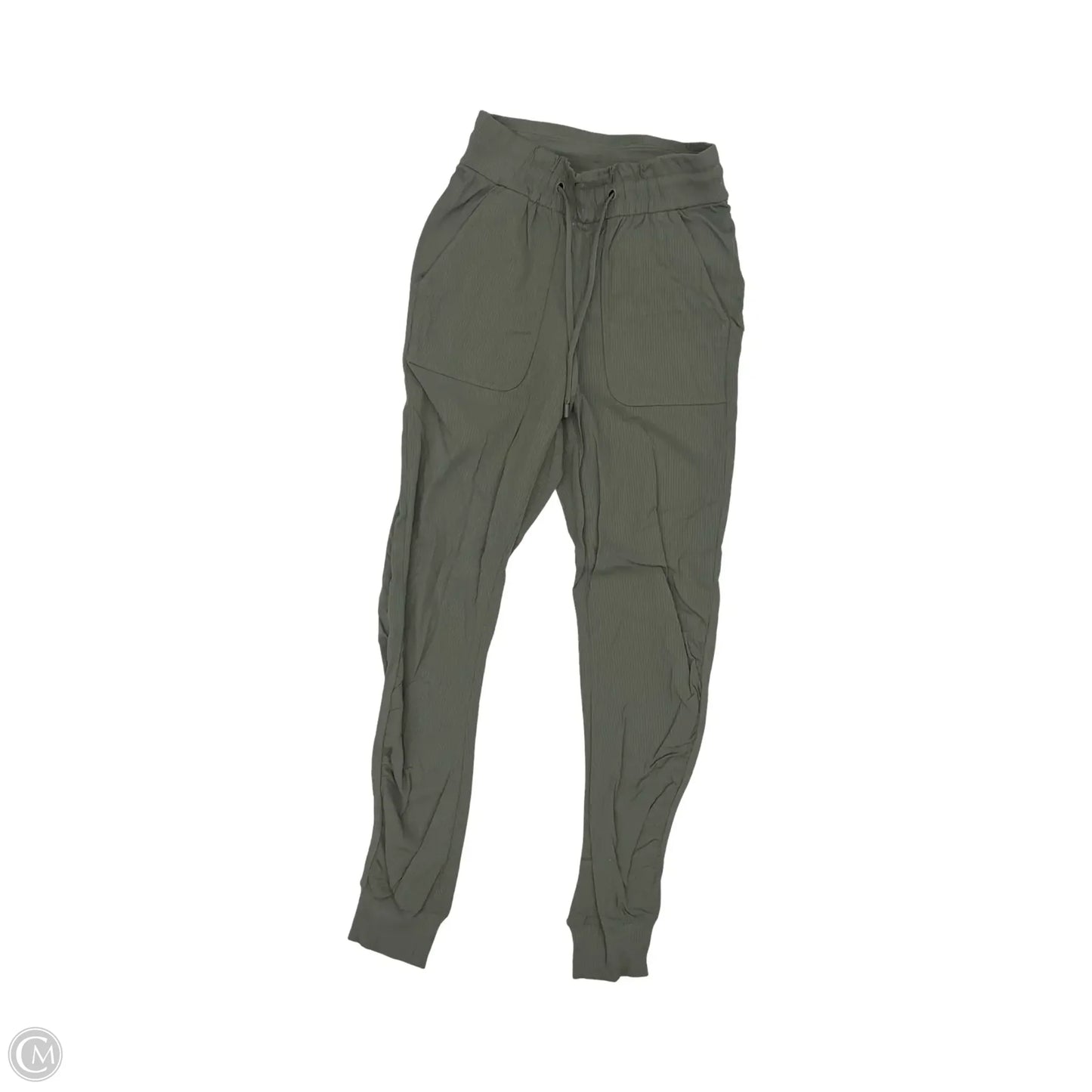 Athletic Pants By Lululemon In Green, Size: Xs