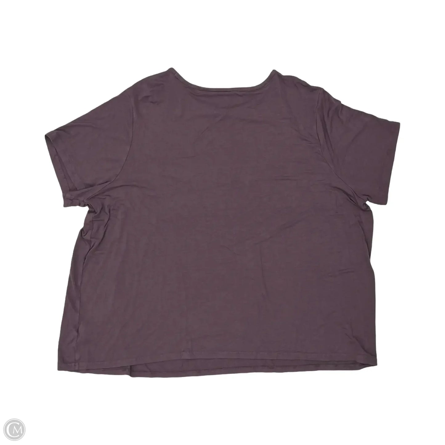 Top Short Sleeve By Old Navy In Purple, Size: 2x