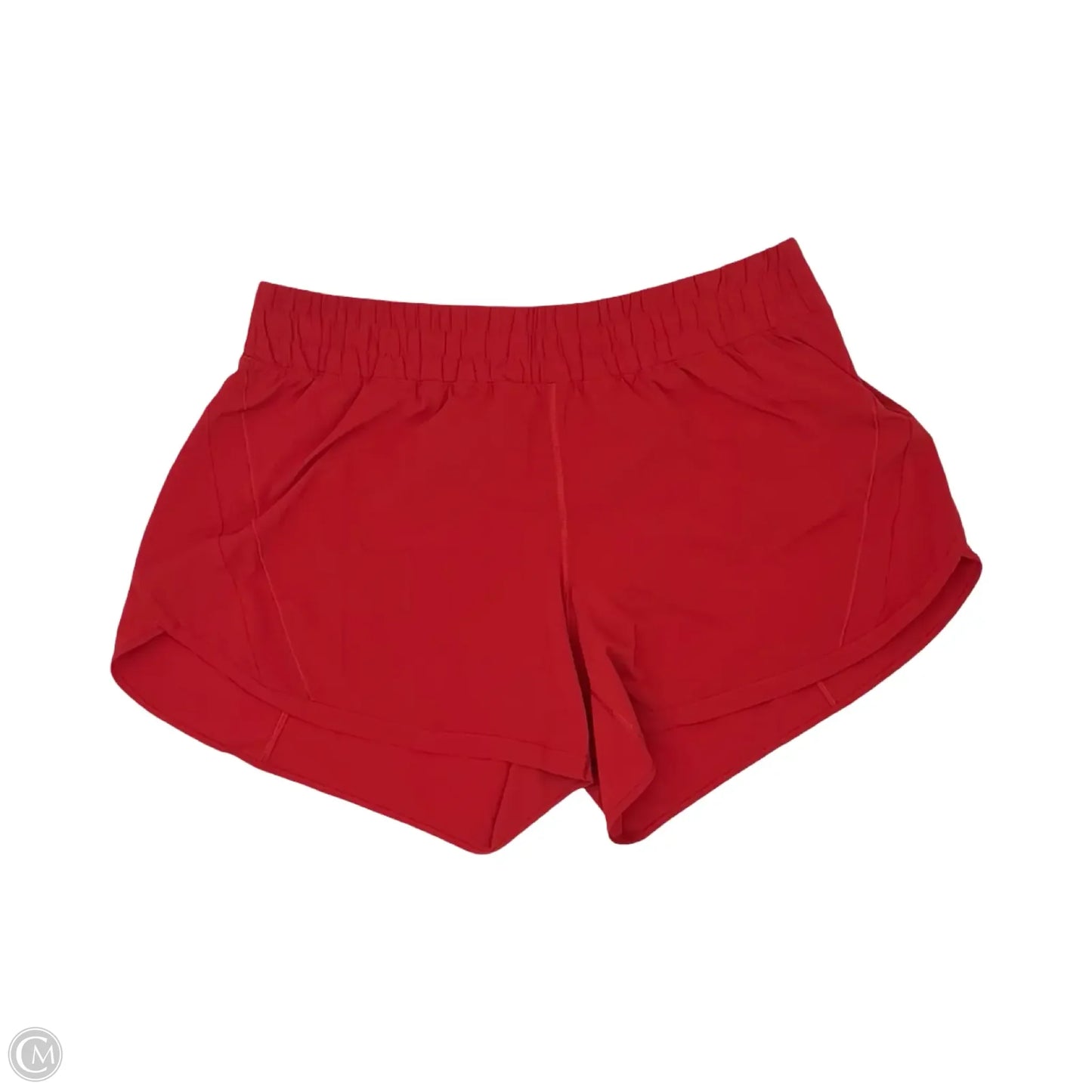 Athletic Shorts By Lululemon In Red, Size: 1x