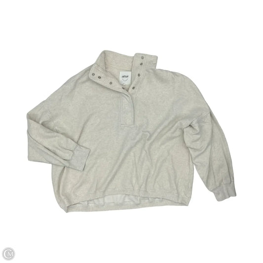 Sweatshirt Collar By Aerie In Tan, Size: Xxl