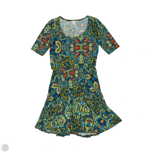 Dress Casual Midi By Lularoe In Multi-colored, Size: Xl