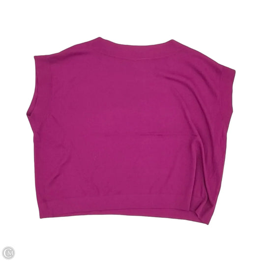 Top Short Sleeve By Cmf In Purple, Size: S