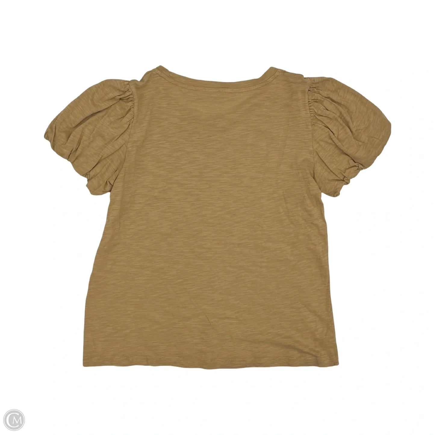 Top Short Sleeve By Jane And Delancey In Brown, Size: M