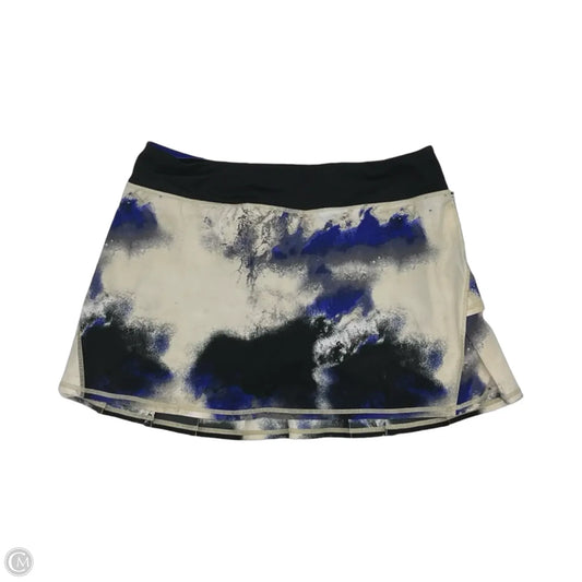 Athletic Skort By Lululemon In Multi-colored, Size: M
