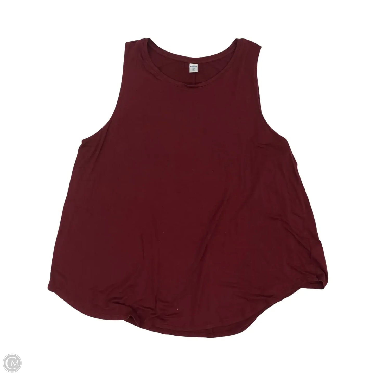Top Sleeveless By Old Navy In Red, Size: Xxl