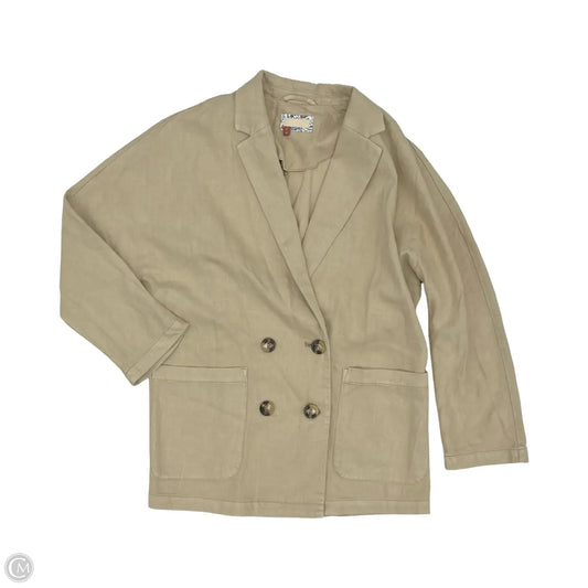Blazer By Pilcro In Tan, Size: S