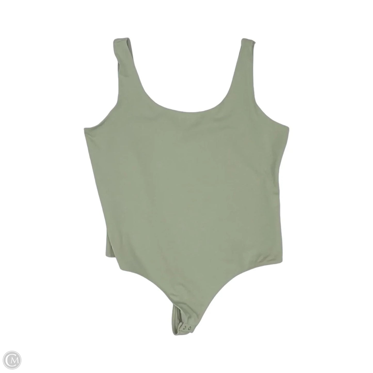 Bodysuit By Express In Green, Size: Xl