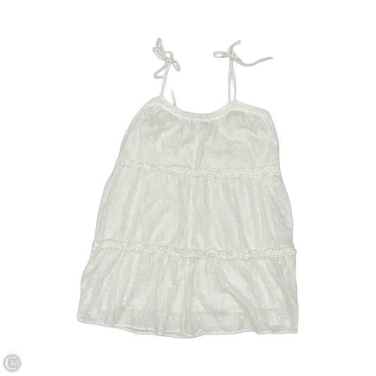 Dress Casual Short By Loft In Cream, Size: M