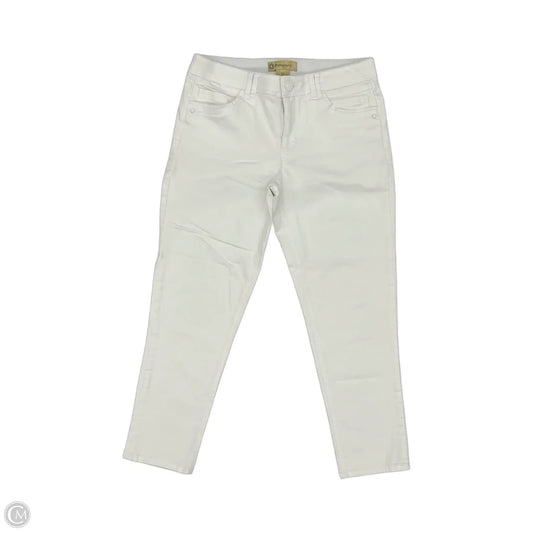 Jeans Skinny By Democracy In White, Size: 10