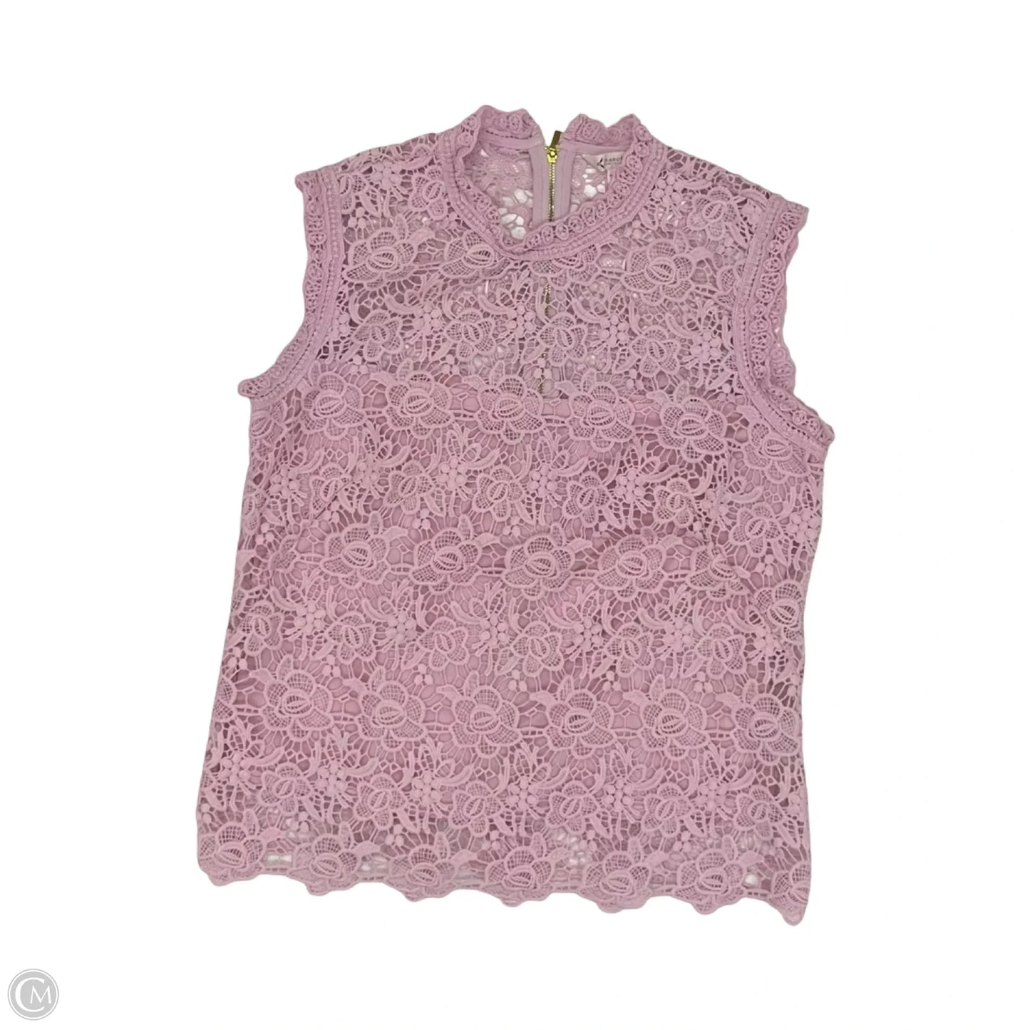 Blouse Short Sleeve By Nanette By Nanette Lepore In Pink, Size: M